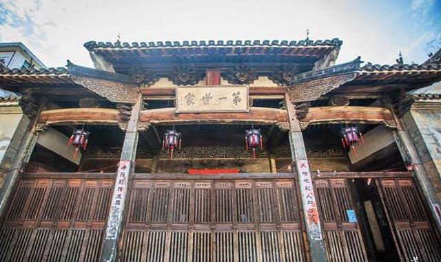 寿乐木坊：全国仅存的完整木牌坊