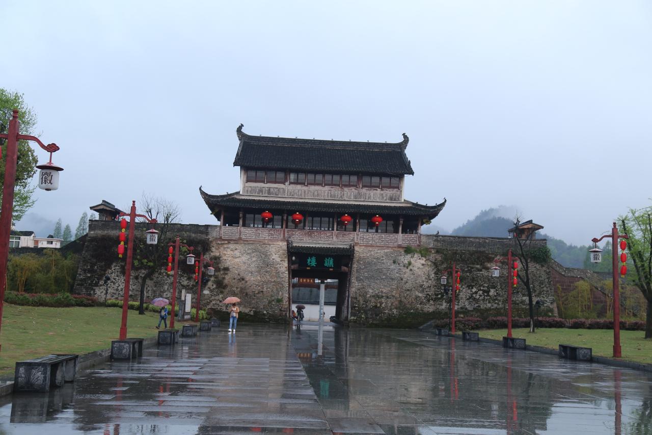 徽州古城南谯楼,古城标志性建筑