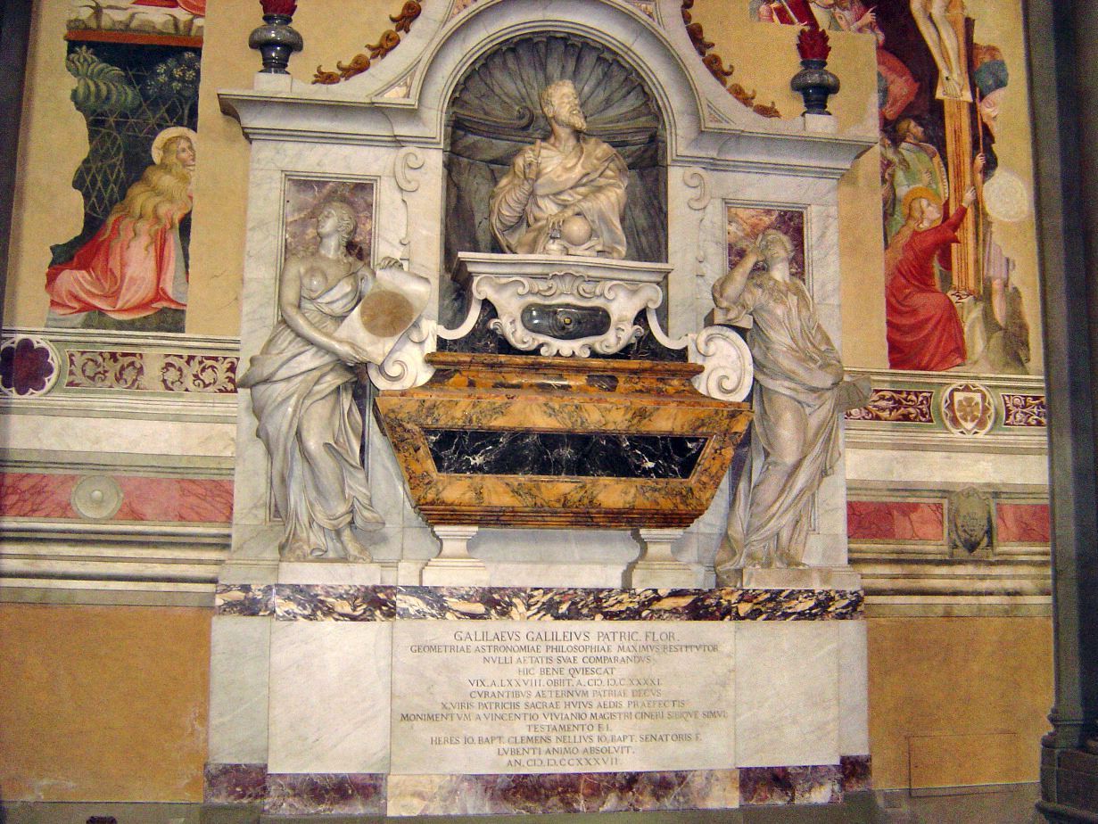 Galileo Galilei 纪念陵墓，1737 年设立