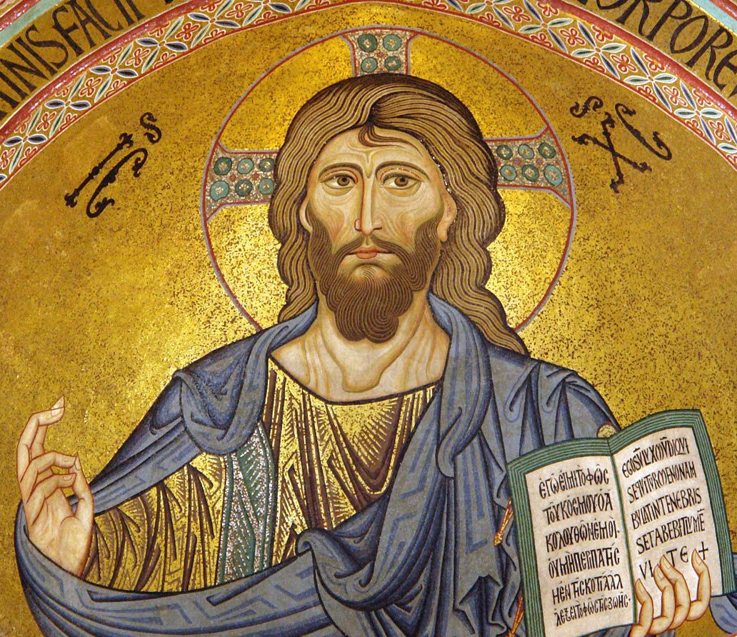 Cefalu 大教堂 Christ Pantocrator 马赛克