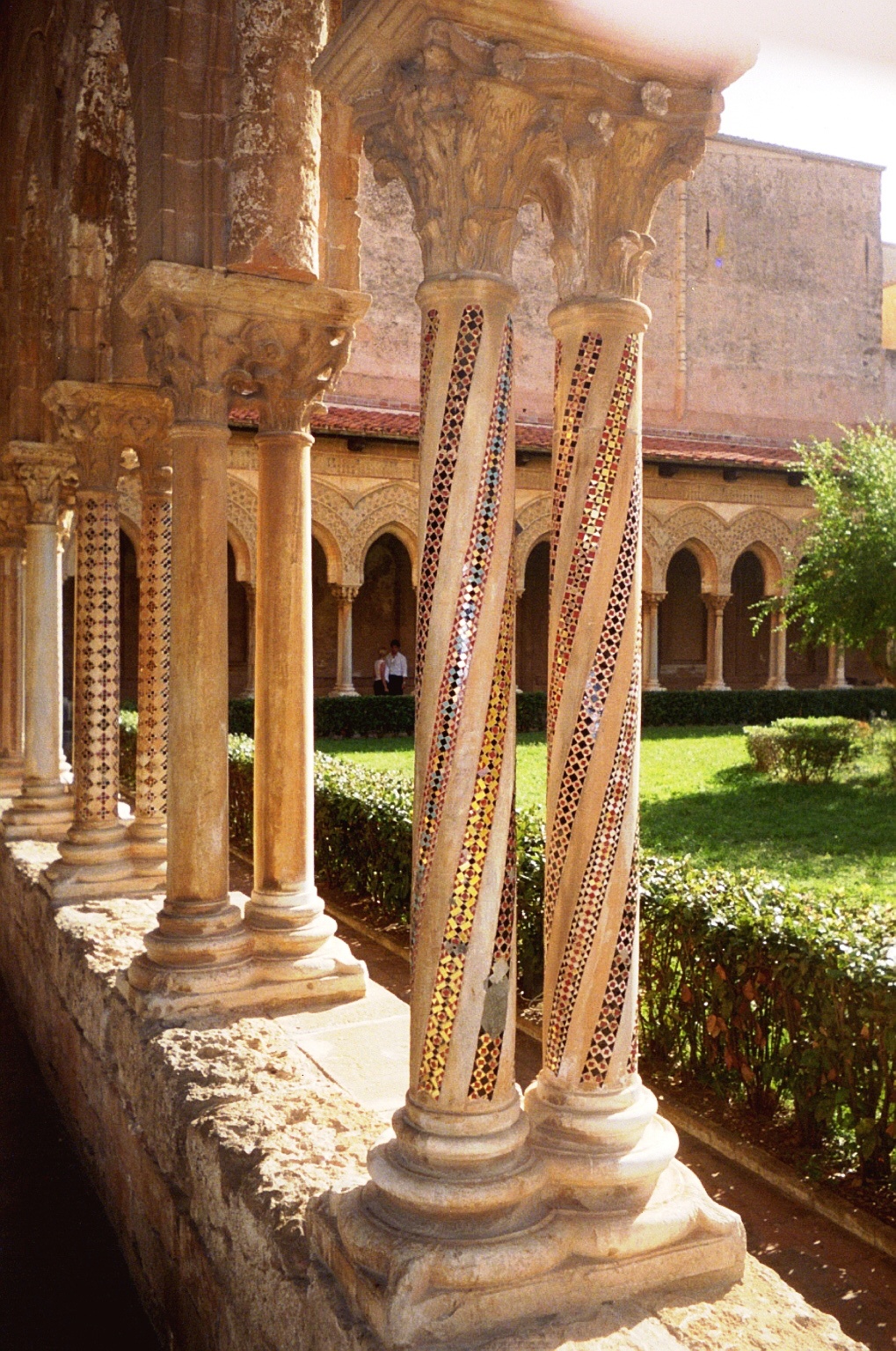 Monreale 回廊柱头雕刻