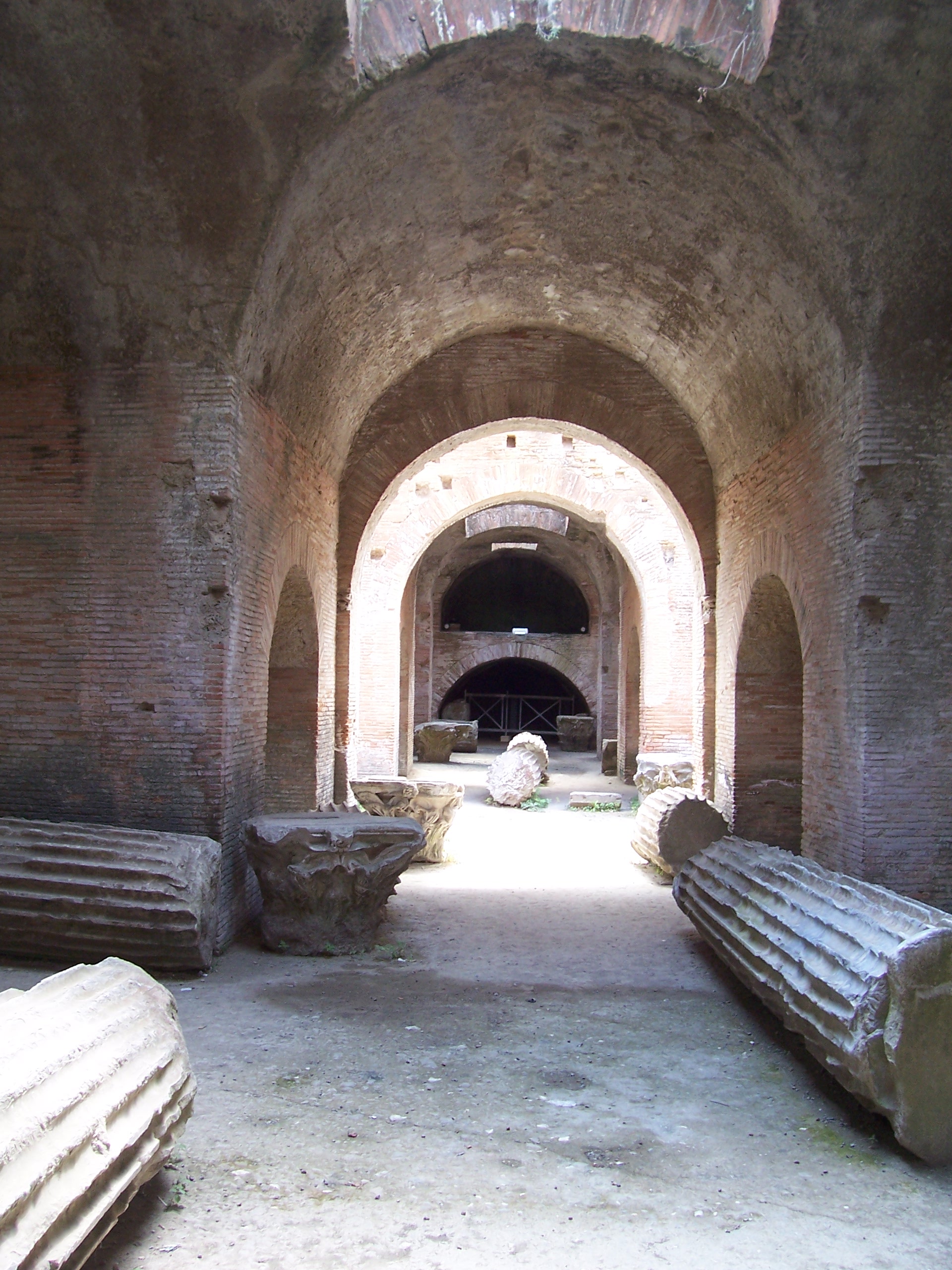 Flavian Amphitheater地下走廊