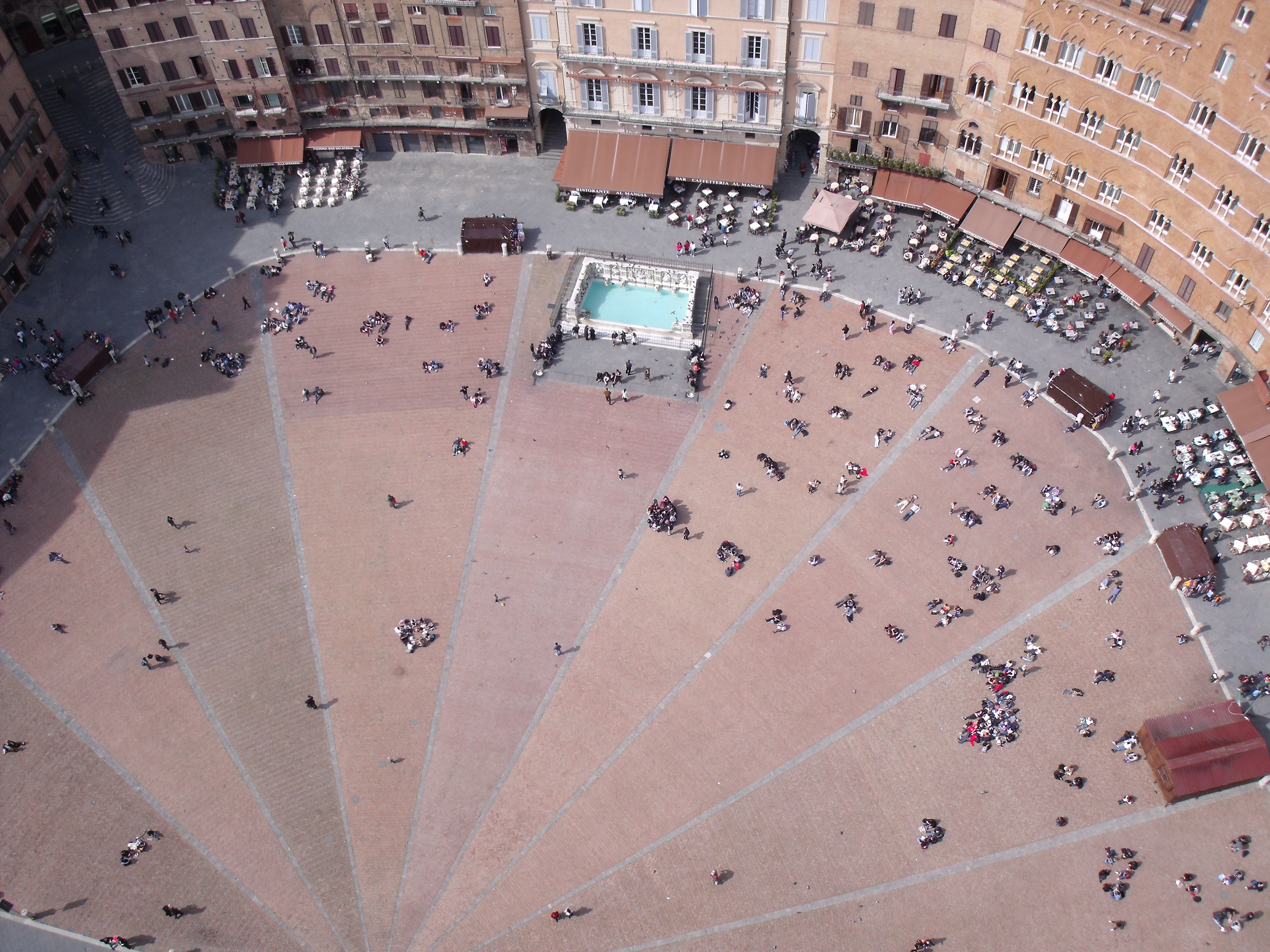 Piazza del Campo 全景