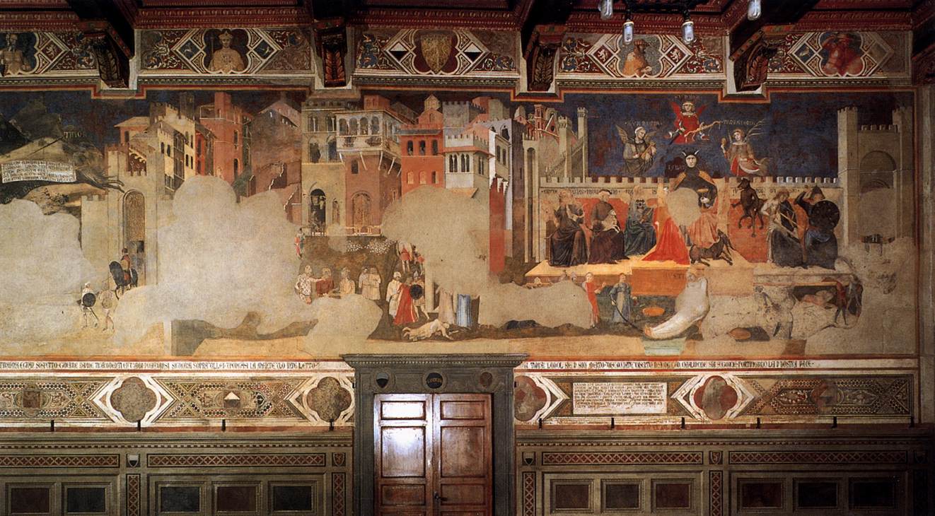 Lorenzetti《坏政府在城市的效应》