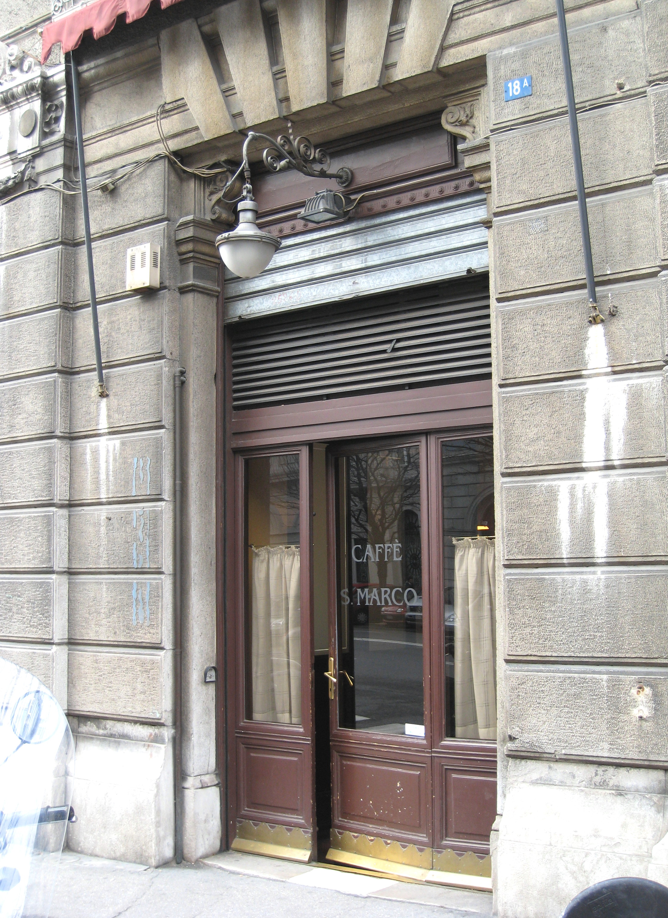 Caffè San Marco 内部维也纳分离派装饰