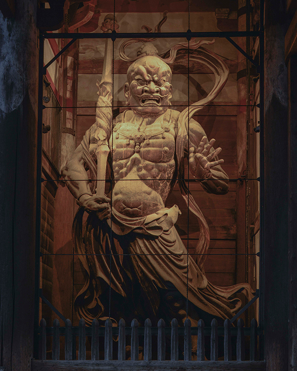 南大门金刚力士（阿形），运庆快庆 1203 年作品