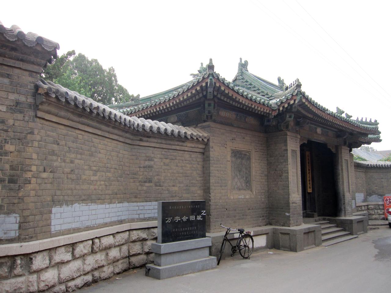 济南老城区道院旧址，反映老城传统建筑的历史层次