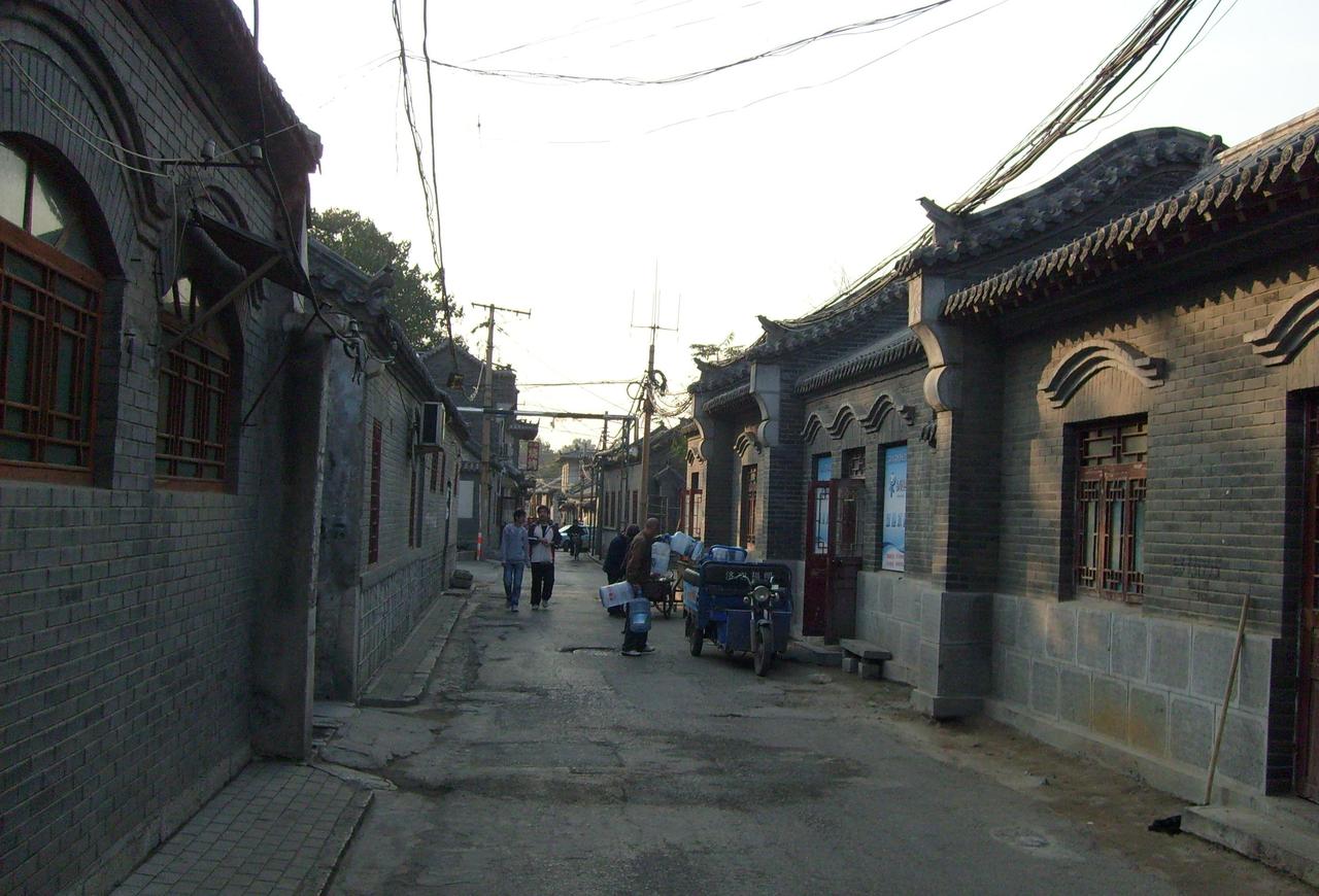 济南后宰门街，将军庙街区东侧相邻的老街巷
