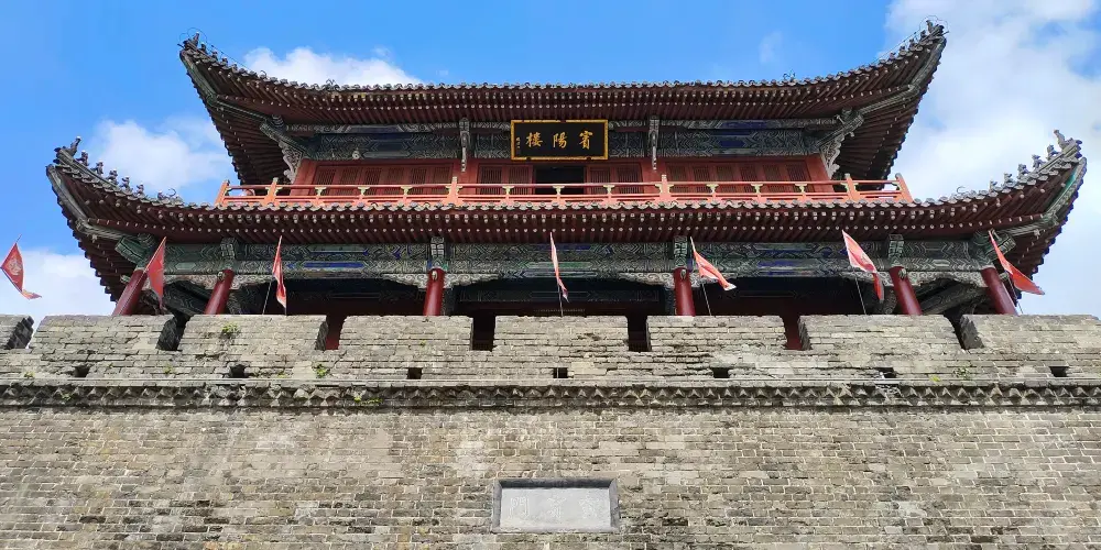 荆州安澜门瓮城内部空间