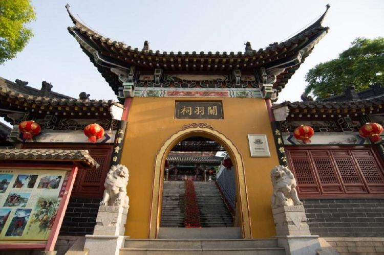 关羽祠山门入口