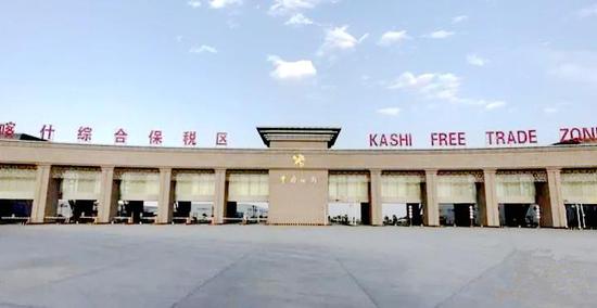 喀什综合保税区入口卡口