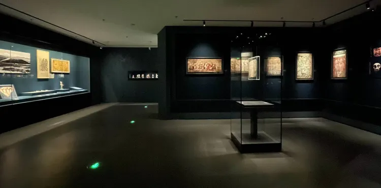 三层喀什地区规划展展厅场景