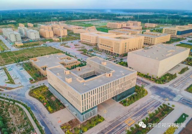 喀什大学新校区鸟瞰