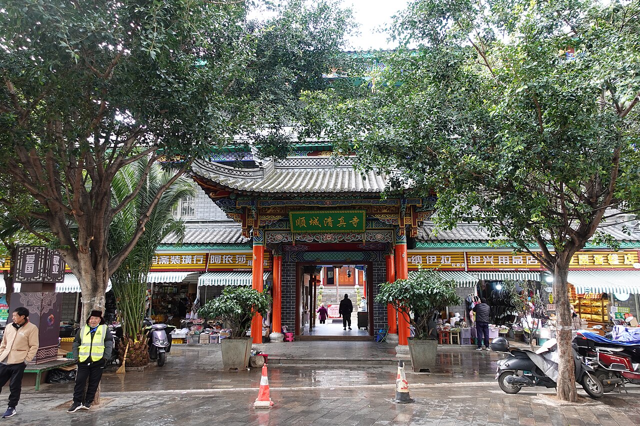 顺城街清真寺正面全景