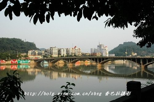 四望关大桥与茫溪河