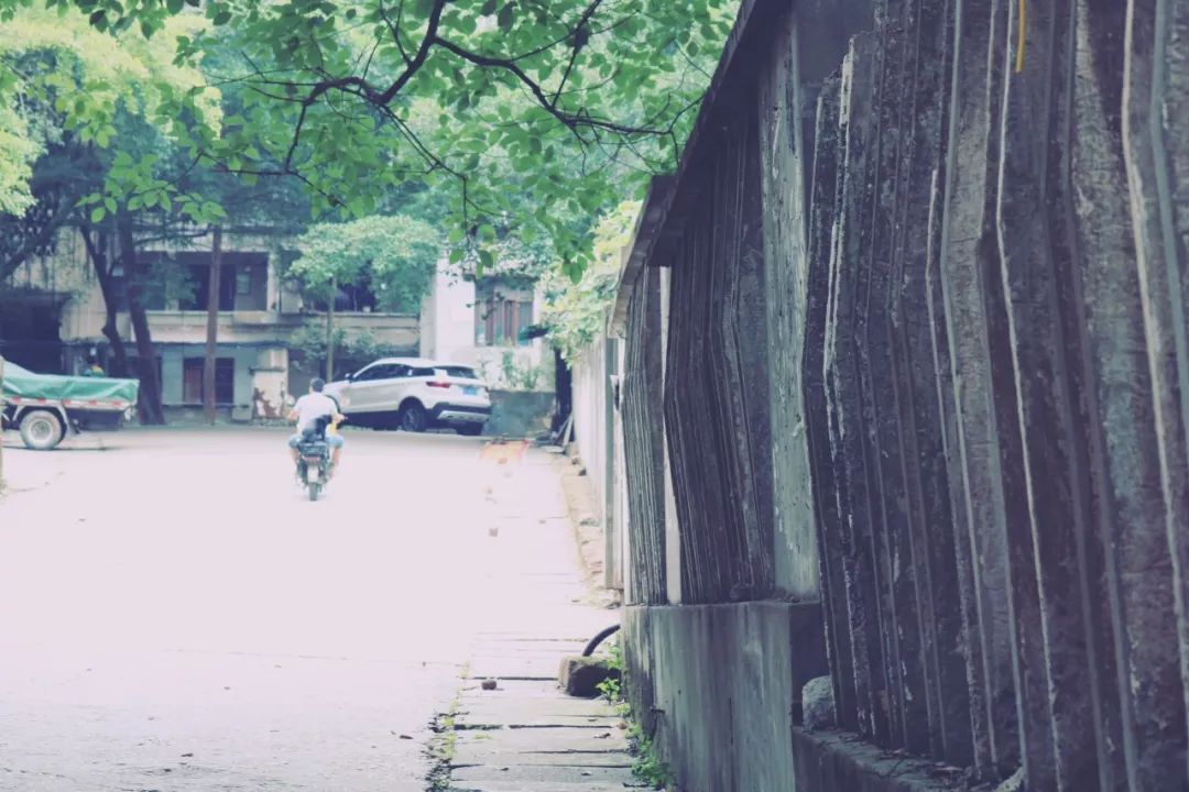 瑞松中心城入口，曾经的605厂区主干道