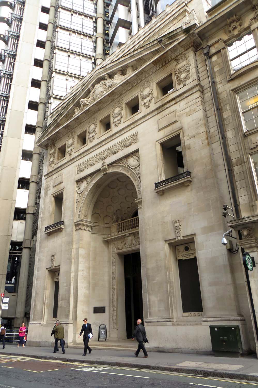 1928 年 Lloyd's 旧门面