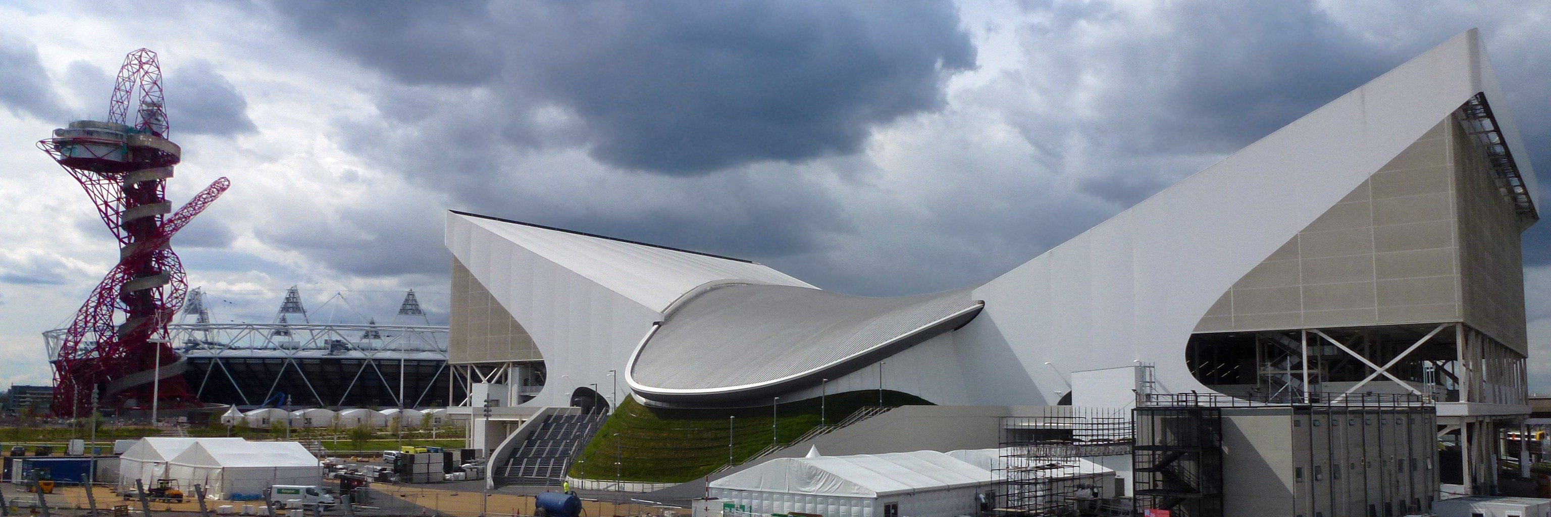 Zaha Hadid 设计的伦敦水上运动中心