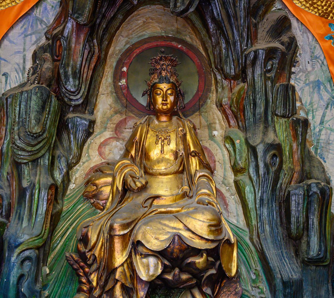 清凉台毗卢阁，白马寺中轴线的收束点