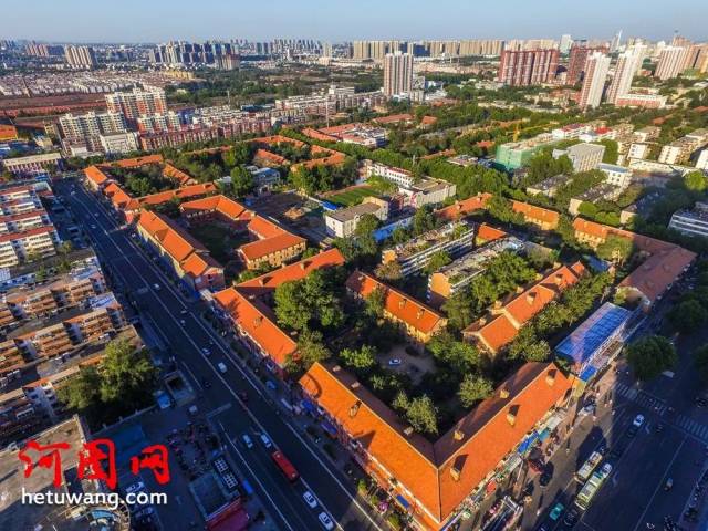 涧西区红砖厂房与住宅