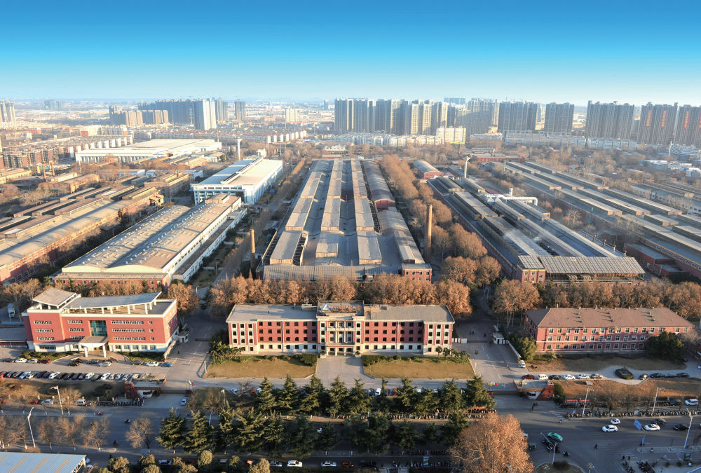 涧西工业区厂房鸟瞰