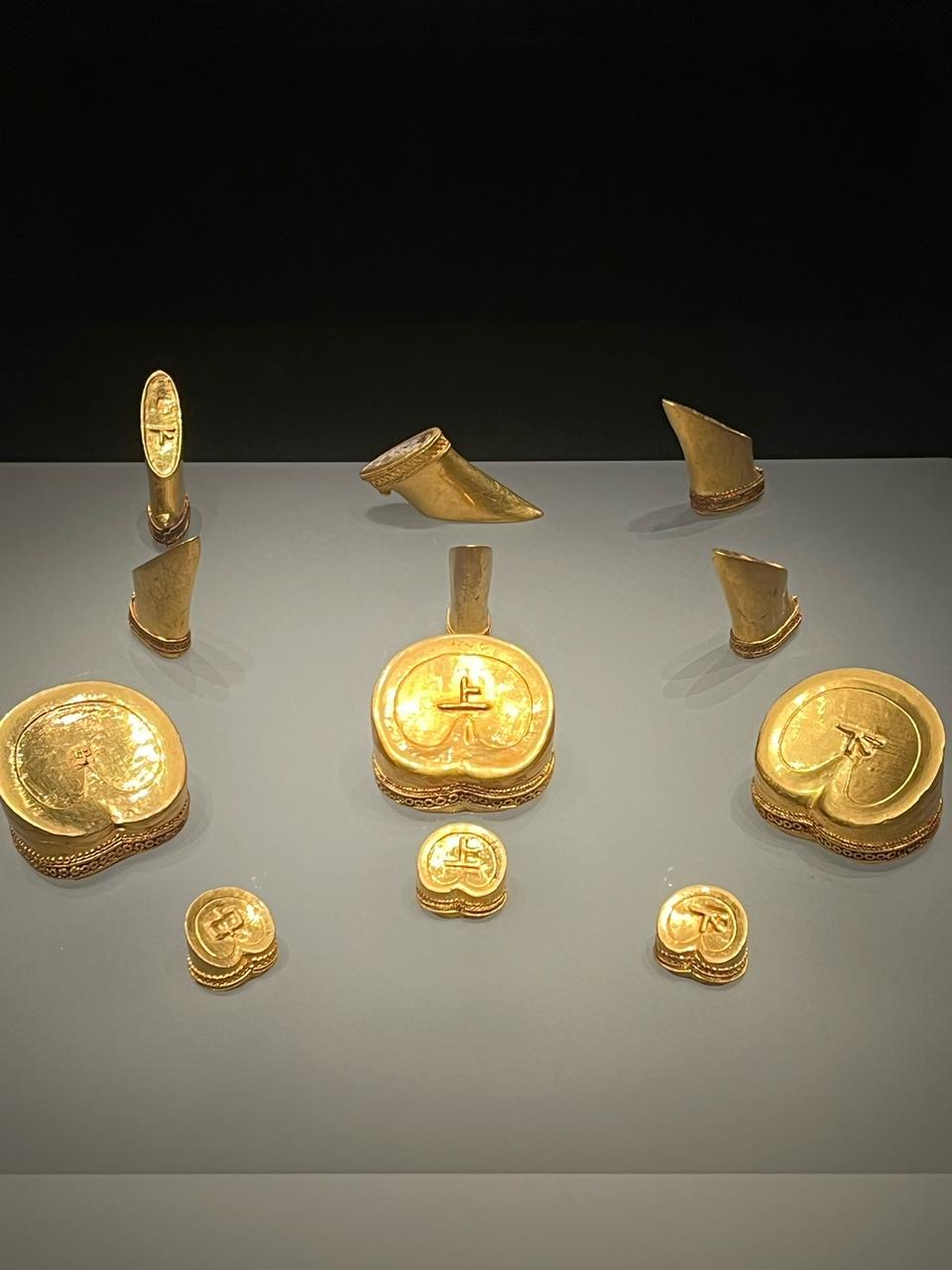 海昏侯墓出土的马蹄金