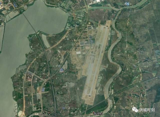 瑶湖机场空中俯瞰图