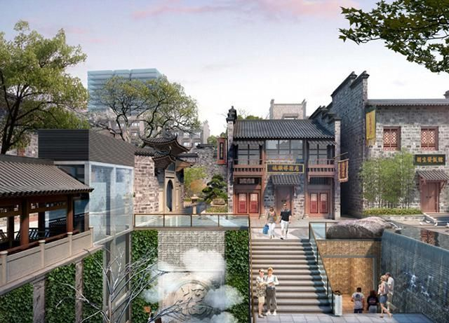 南昌总商会旧址入口，青砖灰瓦的晚清赣派商馆建筑