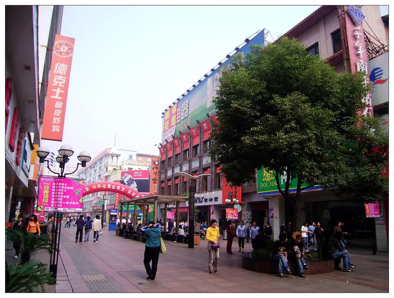 胜利路步行街2005年街景