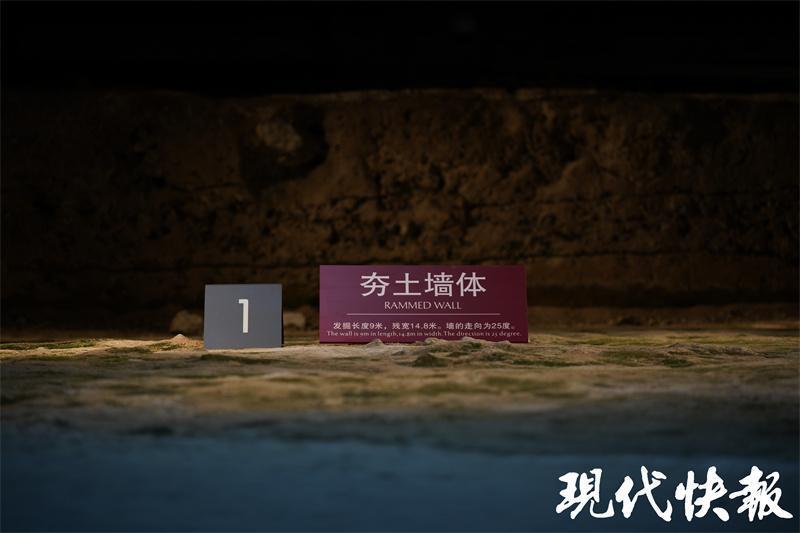 展示区说明牌与护栏，界定保护与参观的边界
