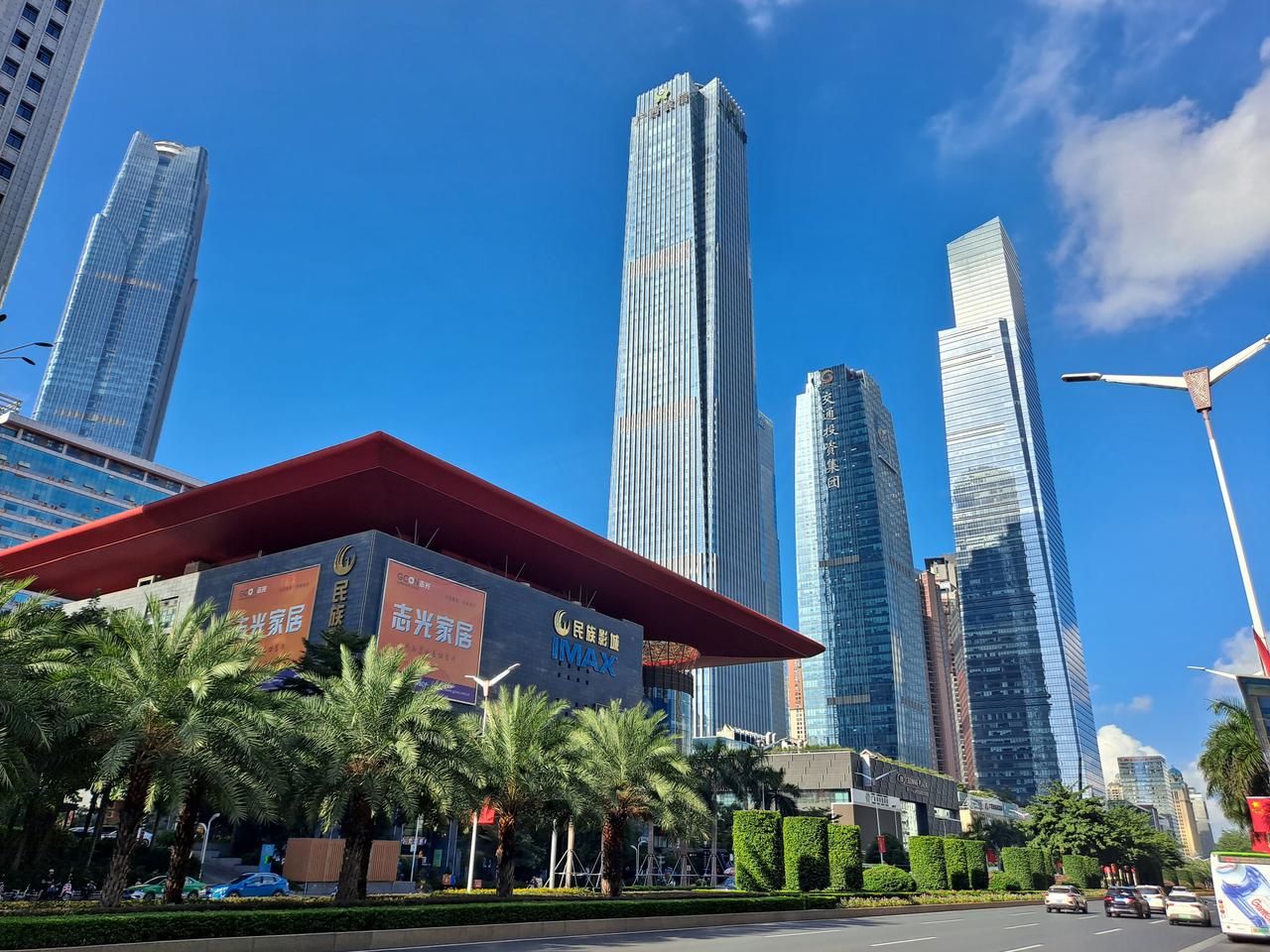 南宁东盟商务区核心区超高层建筑群