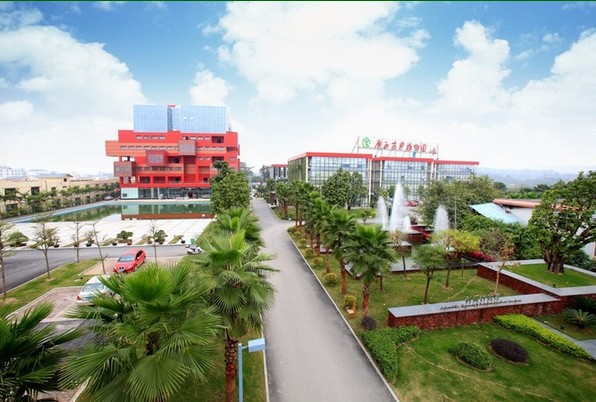 广西药用植物园入口建筑