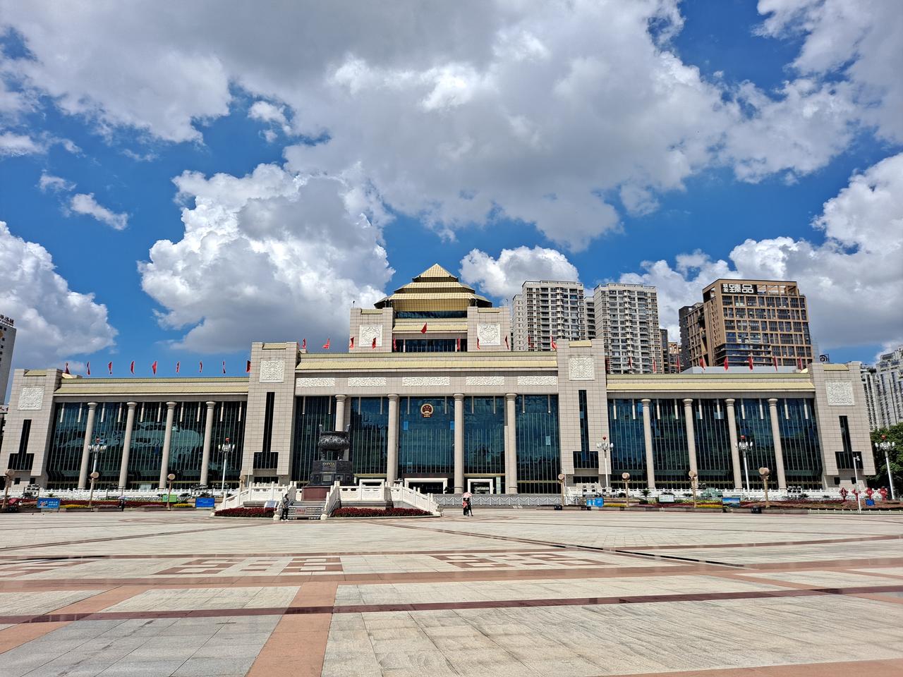 南宁民族广场全景