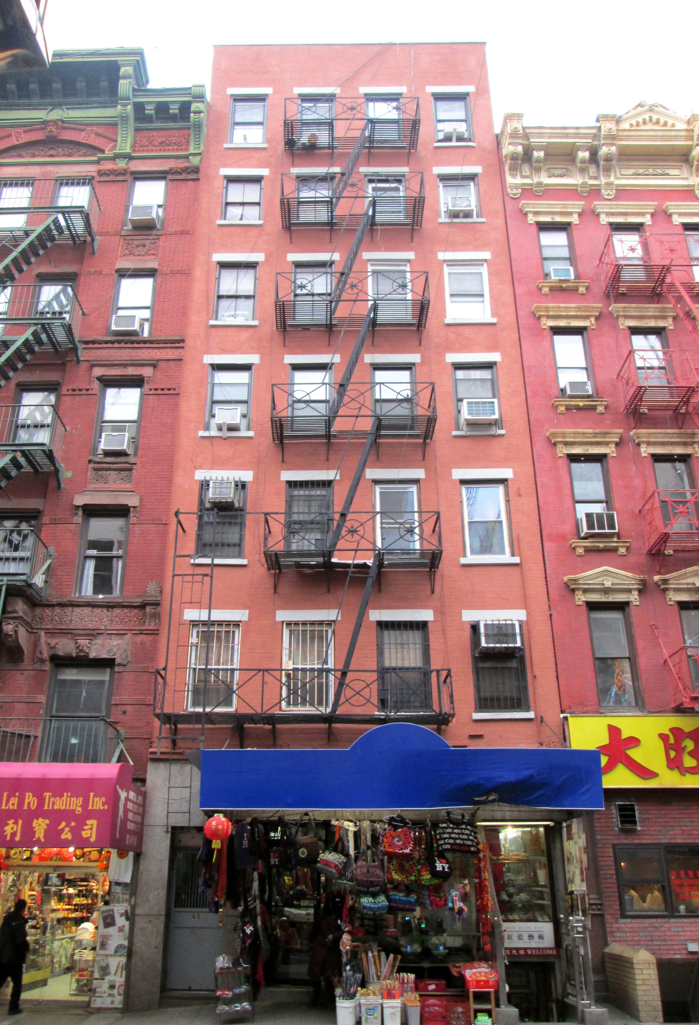 65 Mott Street 纽约早期 tenement