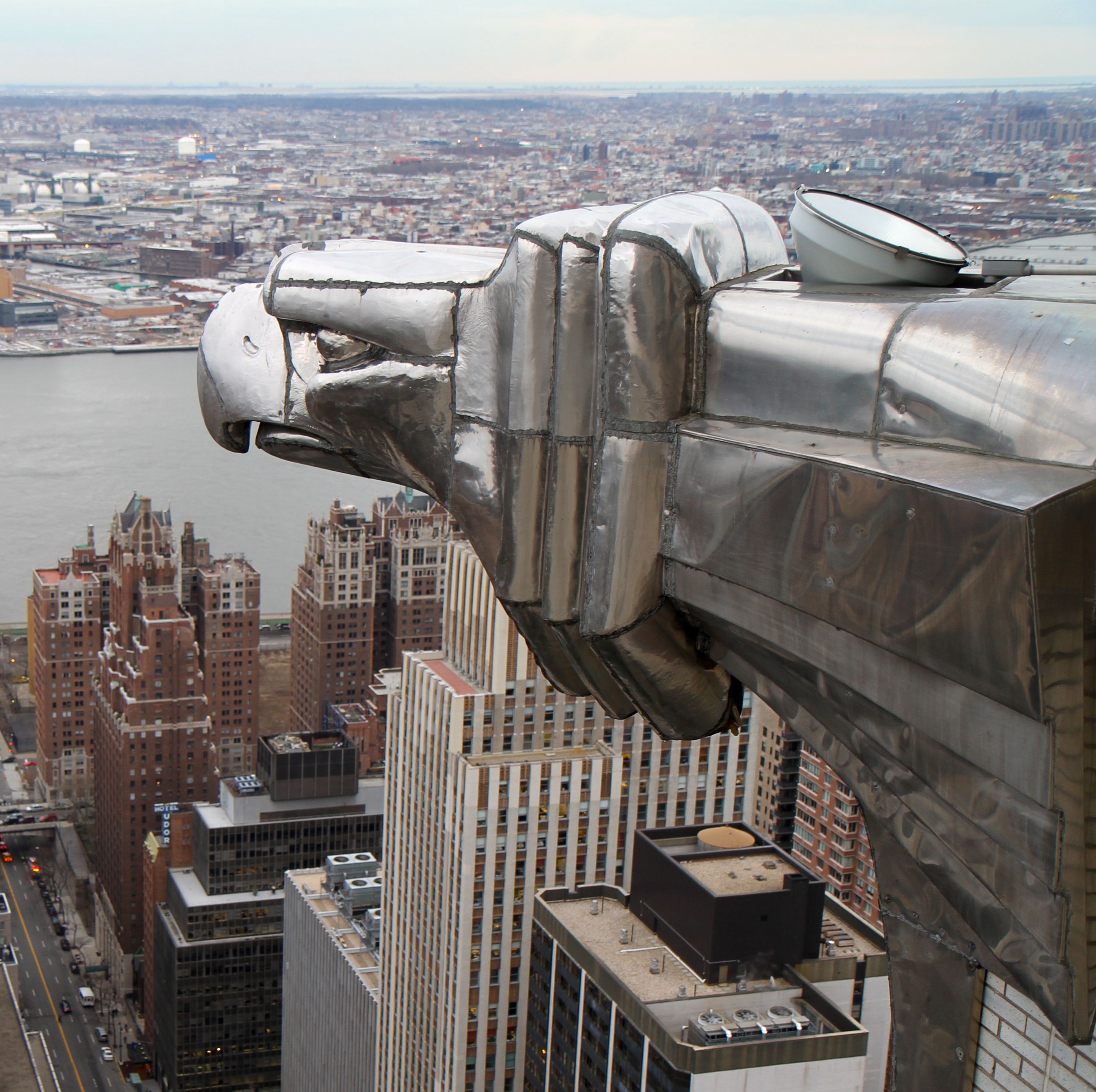 Chrysler Building 不锈钢鹰形雕饰