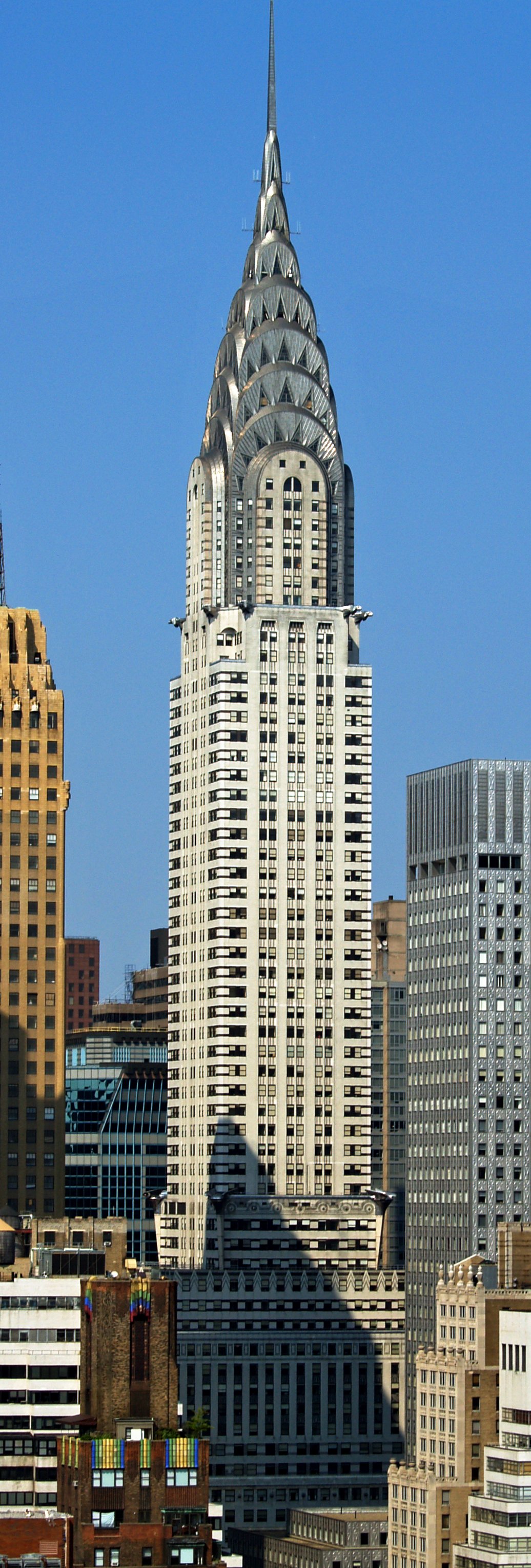 Chrysler Building 从 Lexington Avenue 看正立面