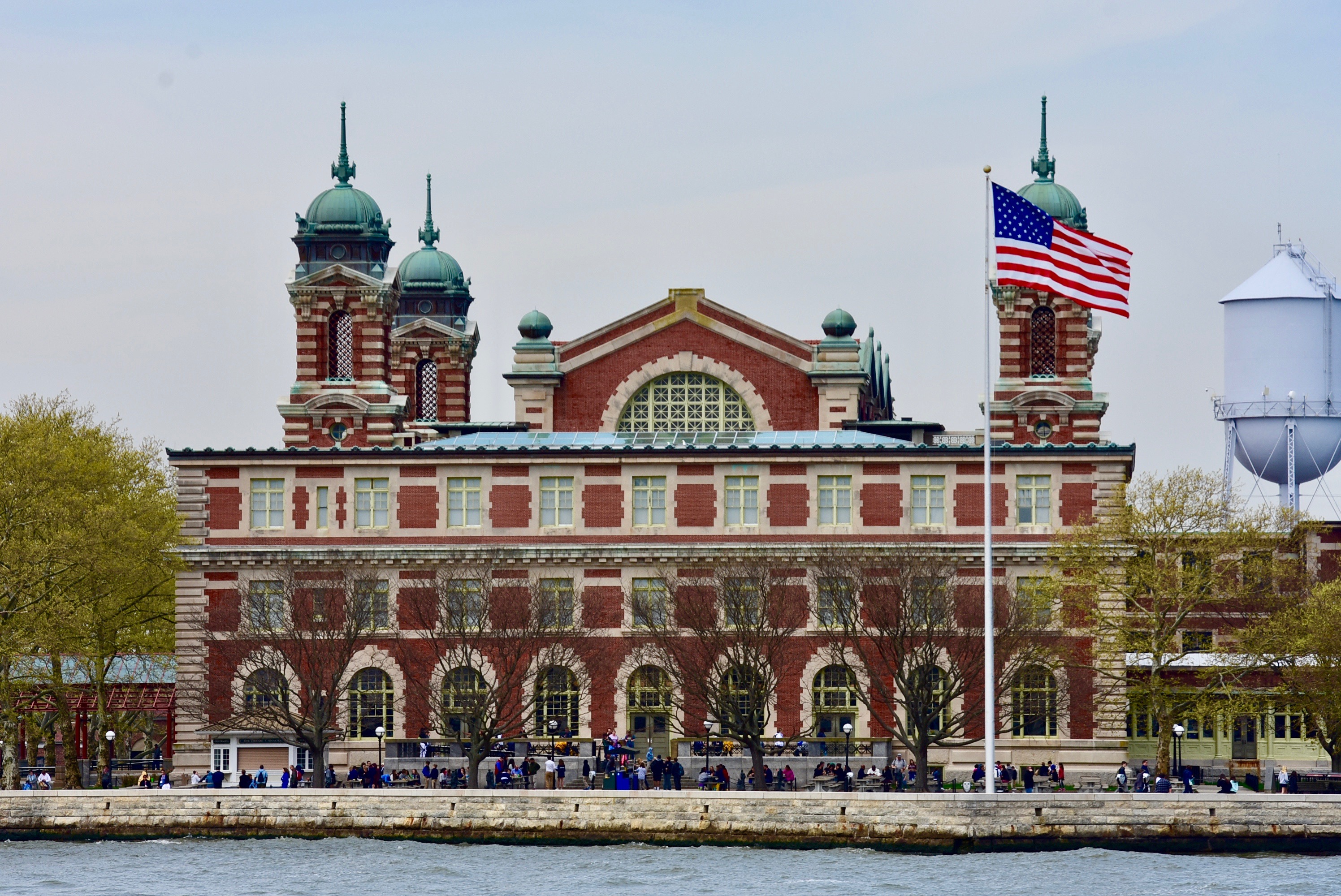 Ellis Island Main Building 正立面