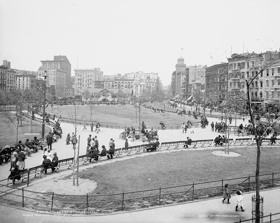 Mulberry Bend Park，约 1905 年