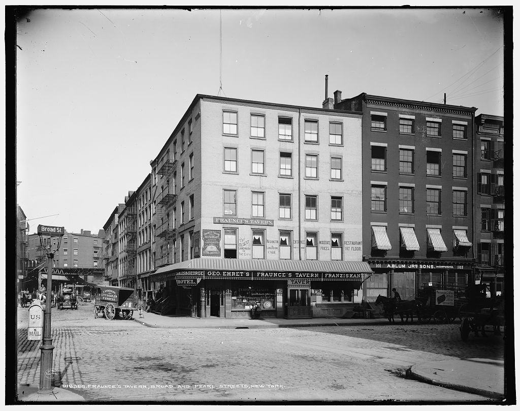 Fraunces Tavern，1900 到 1906 年间