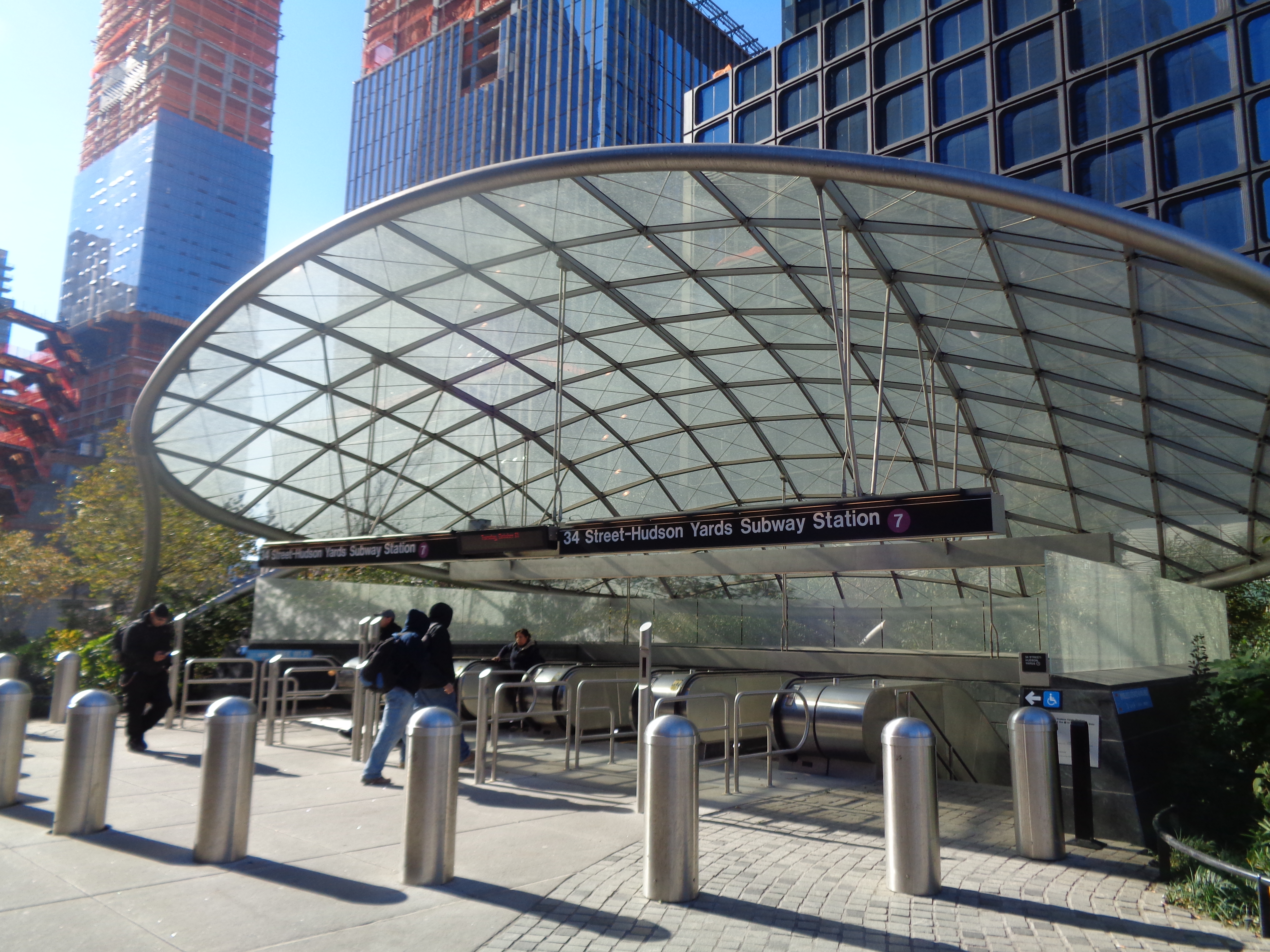 34 街-Hudson Yards 地铁站入口