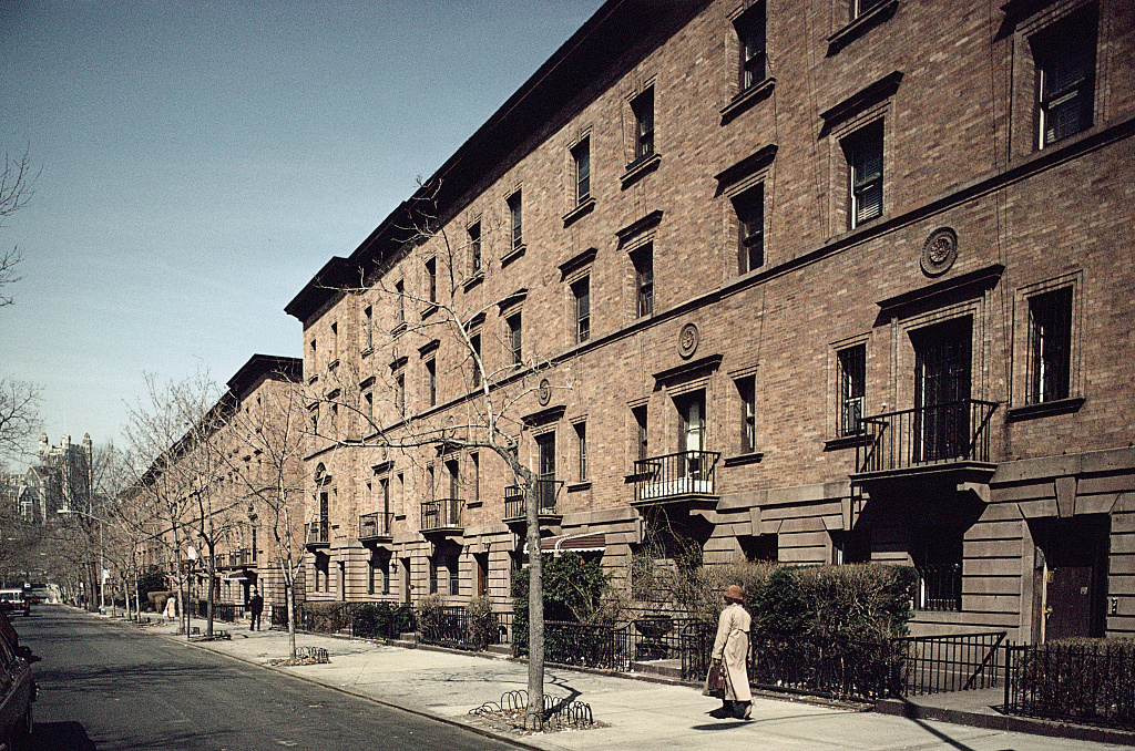 西 139 街街景，1989 年 Library of Congress 档案照片