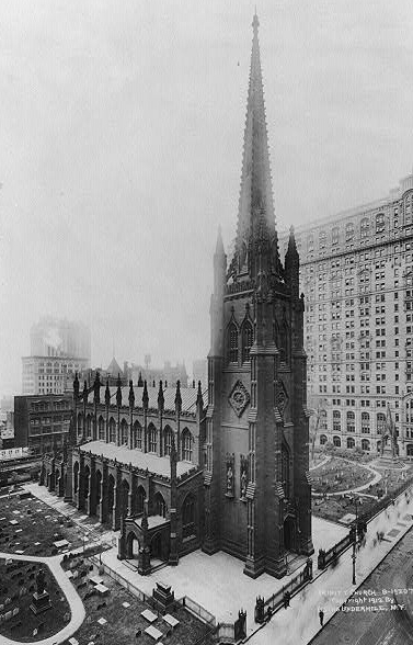 Trinity Church 鸟瞰图