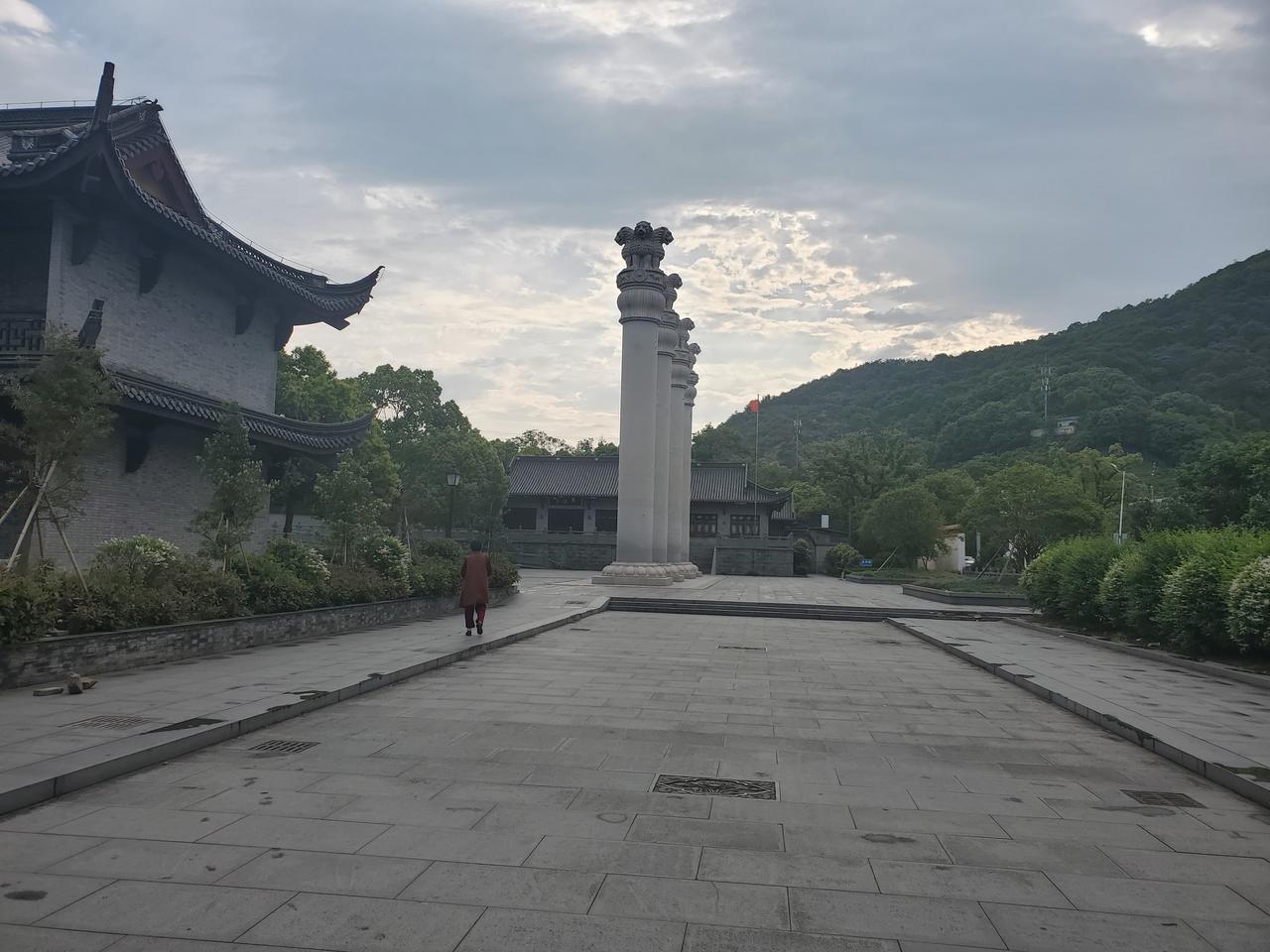 阿育王寺天王殿正面