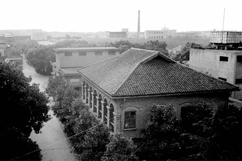 和丰纱厂议事厅（小洋楼），1916年建成的二层西洋风格建筑