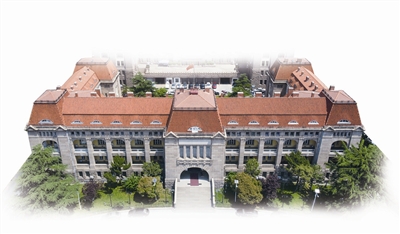 总督府39级台阶与拱形门廊