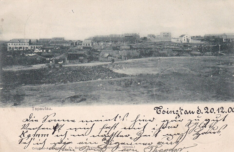 1901 年的大鲍岛华人区
