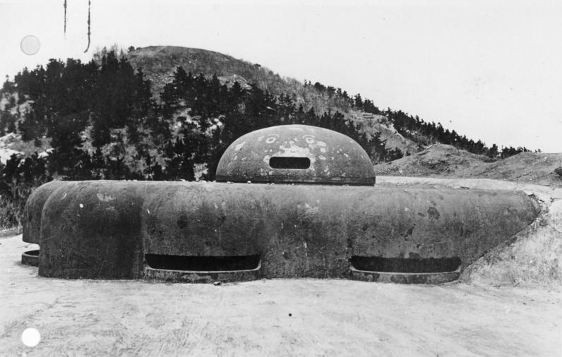 德占时期青岛炮台历史照片，Bundesarchiv 馆藏