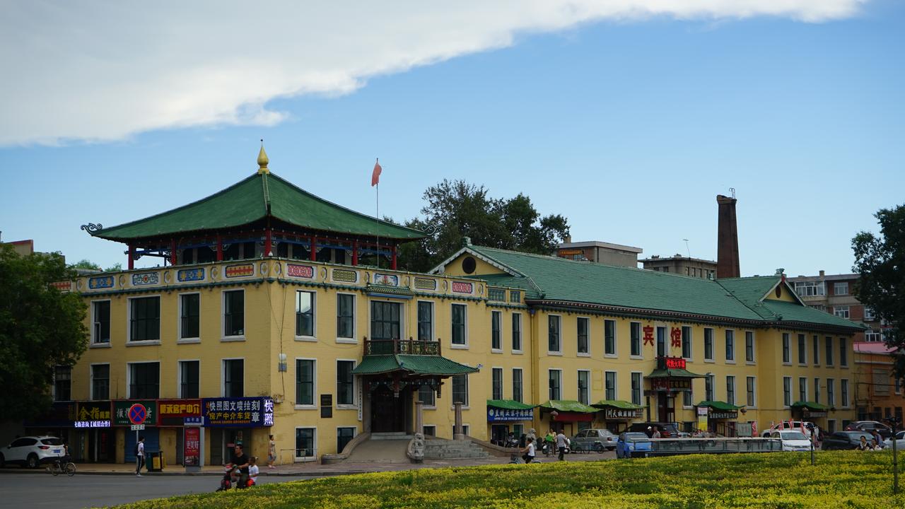 富拉尔基宾馆，1950年代为苏联专家修建的接待建筑