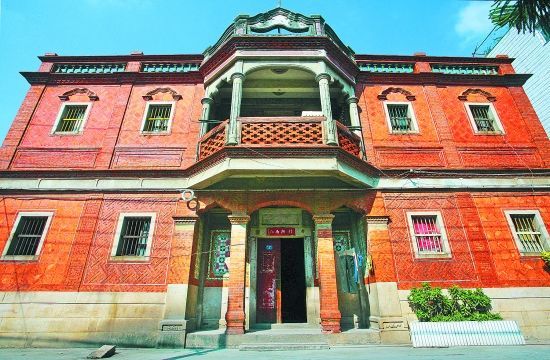 青龙巷李妙森故居,菲律宾华侨建造的番仔楼