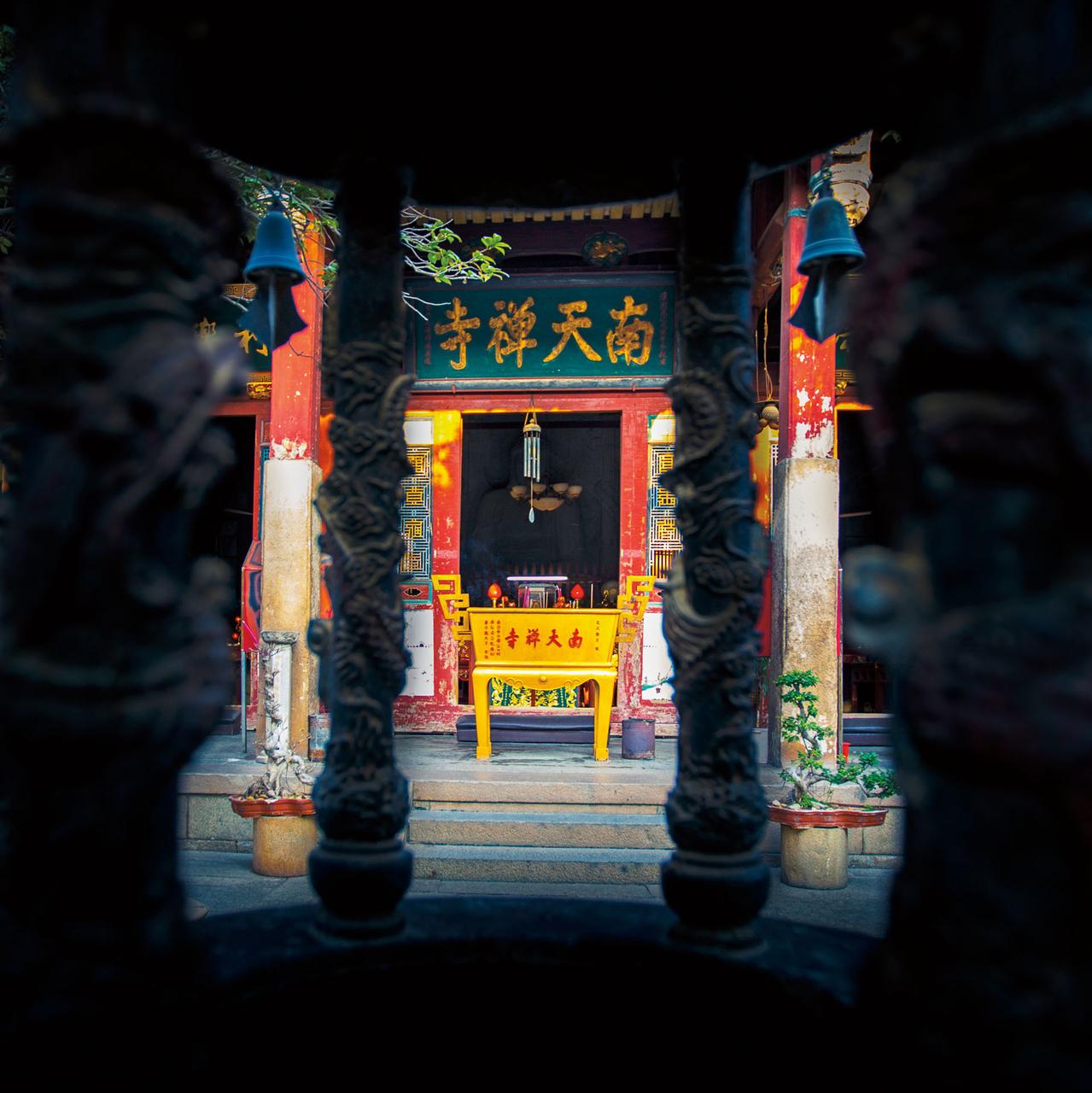 南天寺山门与寺院外观